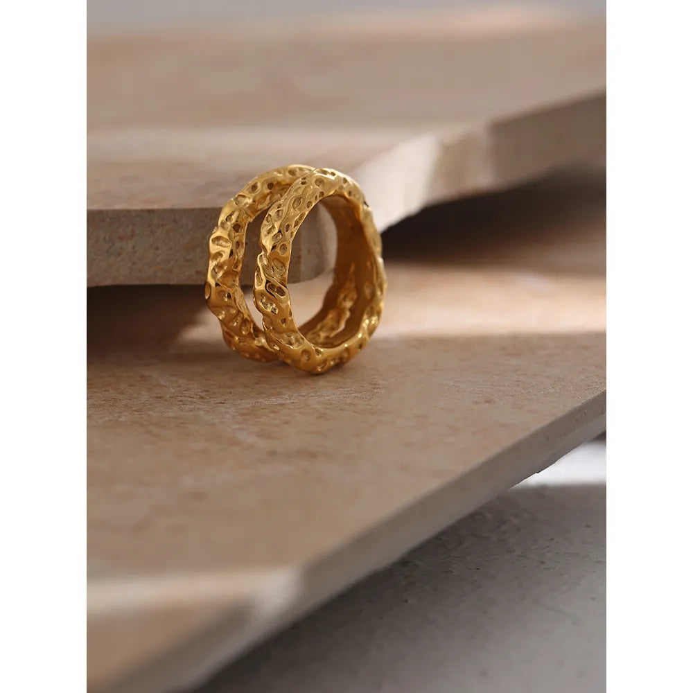 Melted Rock Ring