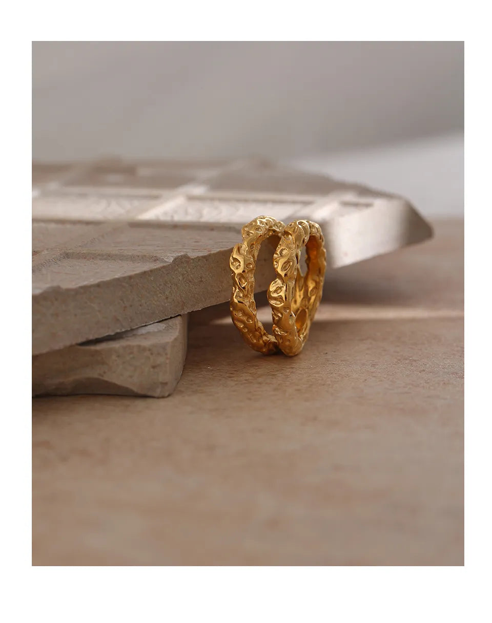 Melted Rock Ring